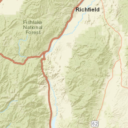 North 750 East Richfield UT 84701 Street Map