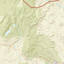 FR2523, Fishlake National Forest, UT Street Map