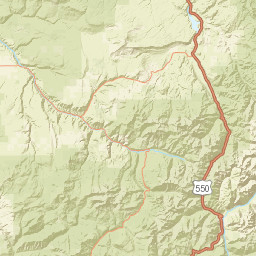 610 Main Street, Uncompahgre National Forest Street Map