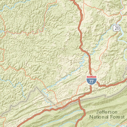 121 Valley Street, Matoaka, WV 24736 Street Map