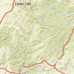Cedar Canyon Brian Head UT 84719 Street Map
