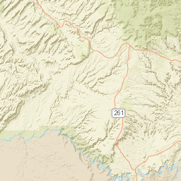 Natural Bridges National Monument Natural Bridges Road Lake P Street Map