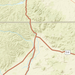 101-199 South 1st Street Raton NM Street Map