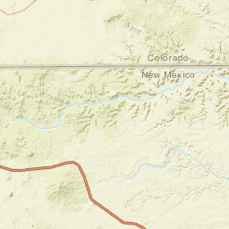 New Mexico 325, Capulin Volcano National Monument Street Map