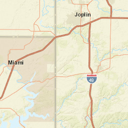 1-99 1st Avenue Northwest, Miami, OK Street Map
