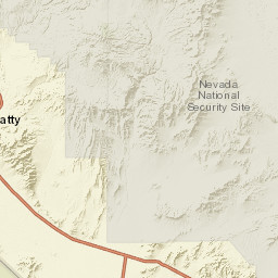 US-95 Amargosa Valley Nevada Street Map