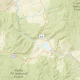 NM-96 Gallina NM 87017 America Street Map