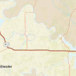 5483-5515 S 369th W Ave Mannford Street Map