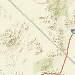 Main Street & Interstate 15 & Goodsprings Street Map
