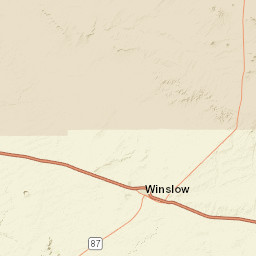 108 Old Hwy 66 Winslow AZ 86047 Street Map