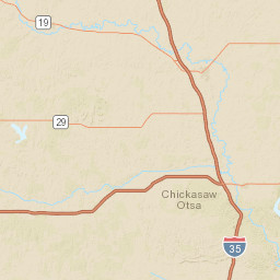 Sanner Rd Velma Oklahoma Street Map