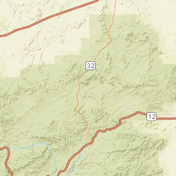 New Mexico 12, Gila National Forest, Aragon Street Map