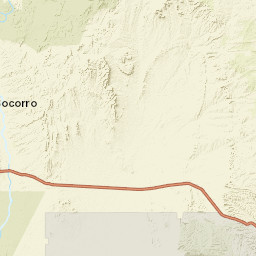 U.S. 380, San Antonio, NM 87832 Street Map