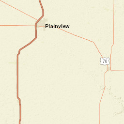 2500-2598 Xenia Street, Plainview, TX Street Map