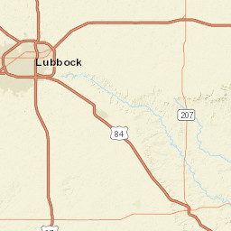Flint Avenue Texas Tech University Lubbock Street Map