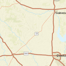 100 South Dixon Street, Gainesville, TX Street Map