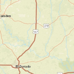 848-998 Warren Blvd El Dorado AR Street Map