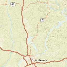 1636 Medlar Drive, Tuscaloosa, AL 35405 Street Map