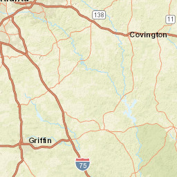 100 W 3rd St, Jackson, GA 30233 Street Map