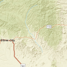 106 West Yankie Street, Silver City, NM Street Map