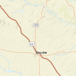 2500-2530 College Avenue, Snyder, TX Street Map