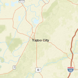 3301-3359 North Liberty Street, Canton, MS  Street Map