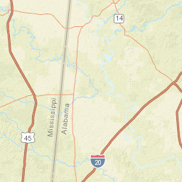 Interstate 59, Eutaw, AL 35462, USA Street Map