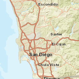 21762-21778 Pamo Rd, Cleveland National Forest, Ramona, CA 92 Street Map