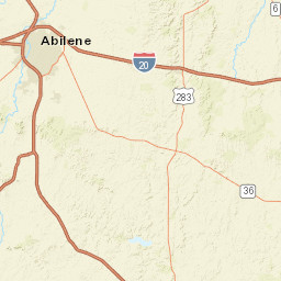 ACU Lunsford Trail, Abilene Christian University Street Map