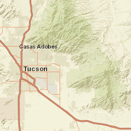 East Rancho Vistoso Boulevard, Oro Valley Street Map
