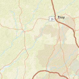 Bryant Street, Rutledge, AL 36071, USA Street Map