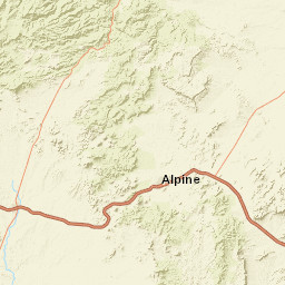 Fort Davis, TX 79734, USA Street Map