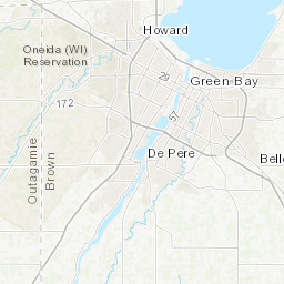 Green Bay South Of Line From Oconto Wi To Little Sturgeon Bay Wi