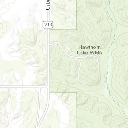 Iowa Dnr Interactive Map Hawthorn Lake - Iowa Dnr